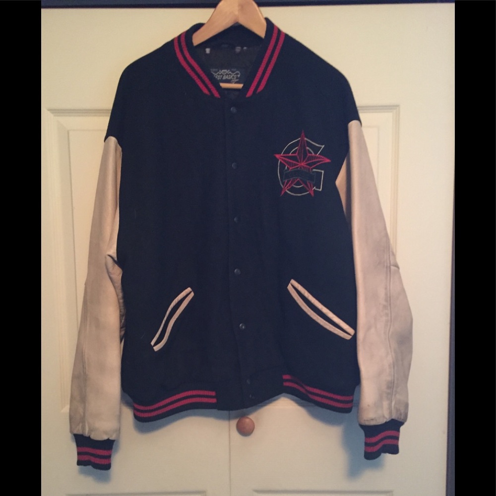 Men's varsity jacket